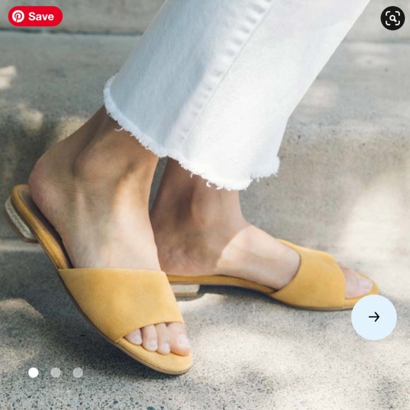 Soludos Anouk Slide Sandal in Marigold - Picture 5 of 5